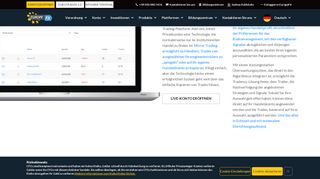 
                            4. Mirror-Trading-Plattform mit automatischen und manuellen Signalen ...