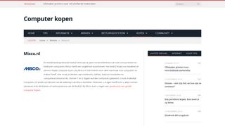 
                            9. Misco.nl - Computer kopen