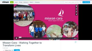 
                            12. Misean Cara - Walking Together to Transform Lives on Vimeo