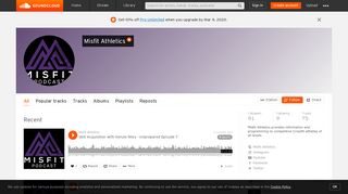 
                            12. Misfit Athletics | Free Listening on SoundCloud