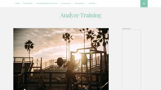 
                            11. Misfit Athletics Programming – Analyze Training