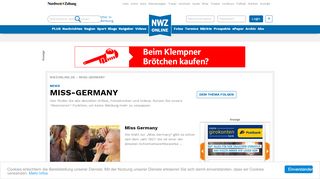 
                            7. MISS-GERMANY | News & Bilder - NWZonline