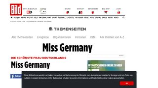 
                            10. Miss Germany - News-Überblick - Bild.de