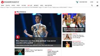 
                            11. Miss Universe - latest news, breaking stories and comment - The ...