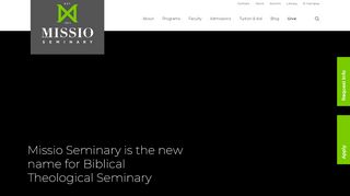 
                            9. Missio Seminary | Following Jesus Into the World