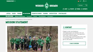 
                            12. Mission Statement | SV Werder Bremen