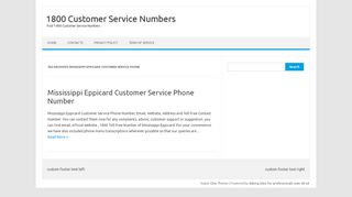 
                            8. Mississippi Eppicard Customer Service Phone Archives - 1800 ...