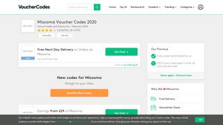 
                            5. Missoma Discount Code - February 2019 - Tested & Working