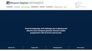 
                            12. Missouri Baptist University | Shine On