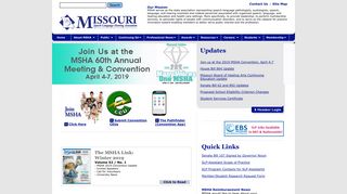 
                            7. Missouri Speech-Language-Hearing Association: MSHA