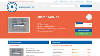 
                            11. Mister-Auto.de: Erfahrungen, Bewertungen, Meinungen