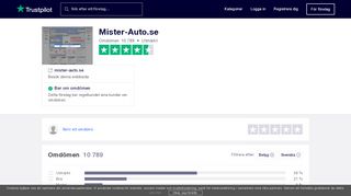 
                            7. Mister-Auto.se - Trustpilot