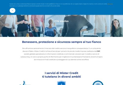 
                            7. Mister Credit: Benessere, Protezione e Sicurezza al tuo fianco | Crif