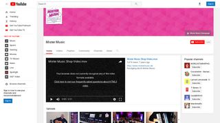 
                            3. Mister Music - YouTube