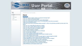 
                            2. Mistral — User Portal - DKRZ
