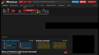 
                            8. Mists of Pandaria Login Screen Revealed - Noticias de Wowhead