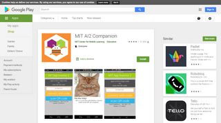 
                            5. MIT AI2 Companion - Google Play'de Uygulamalar