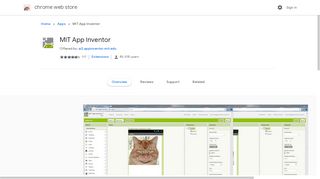 
                            7. MIT App Inventor - Google Chrome