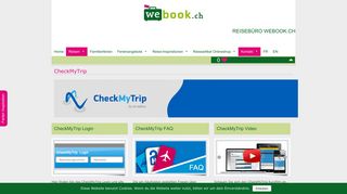 
                            3. Mit CheckMyTrip können Sie direkt Ihre Flugbuchung abrufen