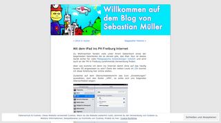 
                            12. Mit dem iPad ins PH Freiburg Internet | Sebastian Müllers Blog