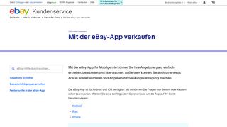 
                            4. Mit der eBay-App verkaufen | eBay