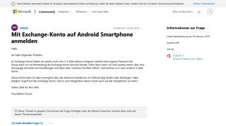 
                            7. Mit Exchange-Konto auf Android Smartphone anmelden - Microsoft ...