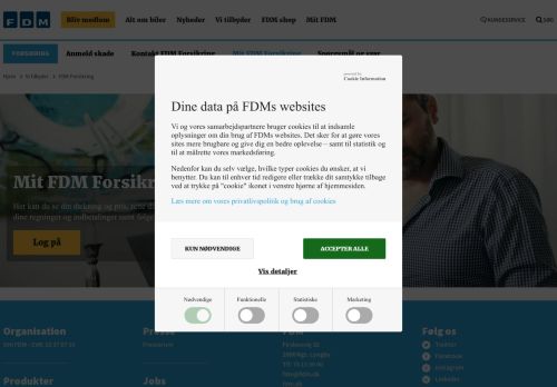 
                            2. Mit FDM Forsikring | FDM