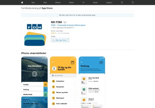 
                            10. Mit FDM i App Store - iTunes - Apple