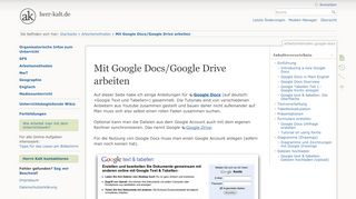 
                            13. Mit Google Docs/Google Drive arbeiten [herr-kalt.de]