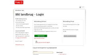 
                            6. Mit landbrug - Login - Tryg Forsikring