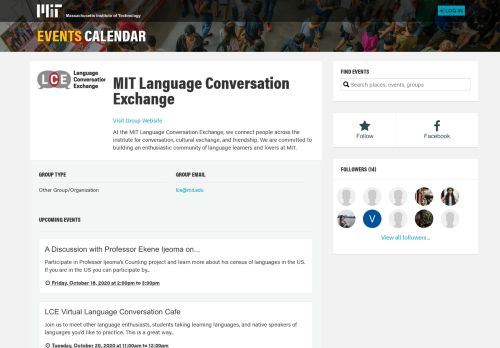 
                            11. MIT Language Conversation Exchange - MIT Events