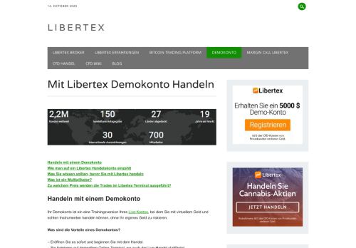 
                            7. Mit Libertex Demokonto Handeln - Beste Trading Broker