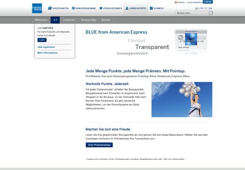 
                            6. Mit Pointup wertvolle Bonuspunkte sammeln. - American Express