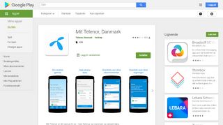 
                            6. Mit Telenor, Danmark – Apper på Google Play