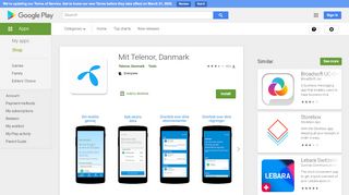 
                            9. Mit Telenor, Danmark – Додатки в Google Play