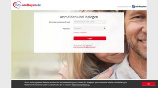 
                            13. Mit Username und Passwort einloggen um bei flirt.nordbayern.de ...