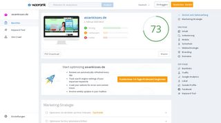 
                            8. Mit WooRank die SEO von asiankisses.de überprüfen | WooRank.com