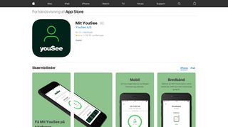
                            6. Mit YouSee i App Store - iTunes - Apple