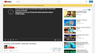 
                            8. MITANDO COMO SEMPRE! - MINECRAFT SKYWARS - YouTube