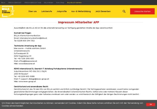 
                            2. Mitarbeiter APP - Logo Billa Karriere