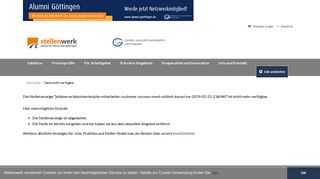 
                            10. MITARBEITER CUSTOMER SUCCESS (M/W/D) IN VOLLZEIT ...