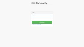 
                            5. Mitarbeiter Login - KEB