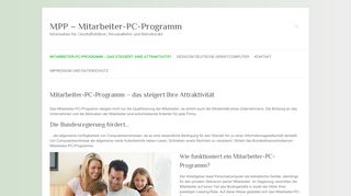 
                            9. Mitarbeiter-PC-Programm - das steigert Ihre Attraktivität -