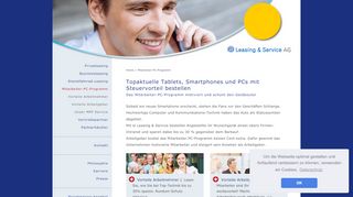 
                            5. Mitarbeiter-PC-Programm - el Leasing & Service AG