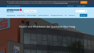 
                            4. Mitarbeiter und Filialen | Sparkasse Ried-Haag