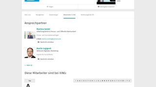 
                            6. Mitarbeiter von Barmenia Versicherungen | XING Unternehmen