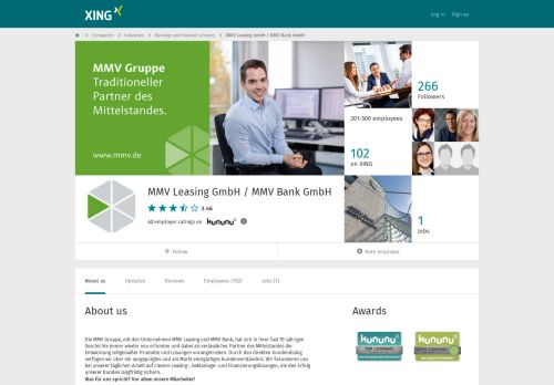 
                            5. Mitarbeiter von MMV Leasing GmbH | XING Unternehmen