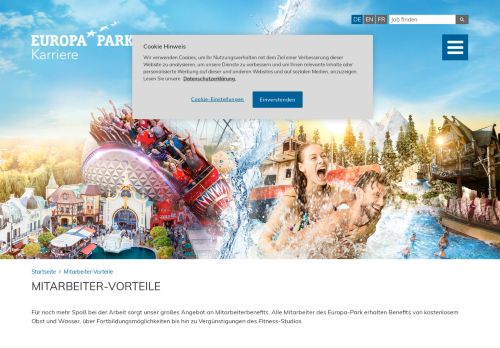 
                            9. Mitarbeiter-Vorteile | Jobportal | Europa Park - jobs@europapark