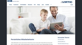 
                            2. Mitarbeiterkonto - virtic Mobile Zeitwirtschaft