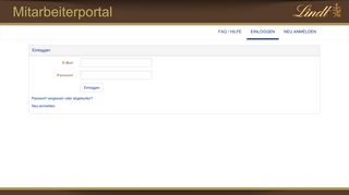 
                            1. Mitarbeiterportal: Einloggen
